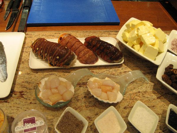 AIDA Kochkurs Zutaten