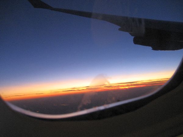 Boeing 747-400 Aussicht