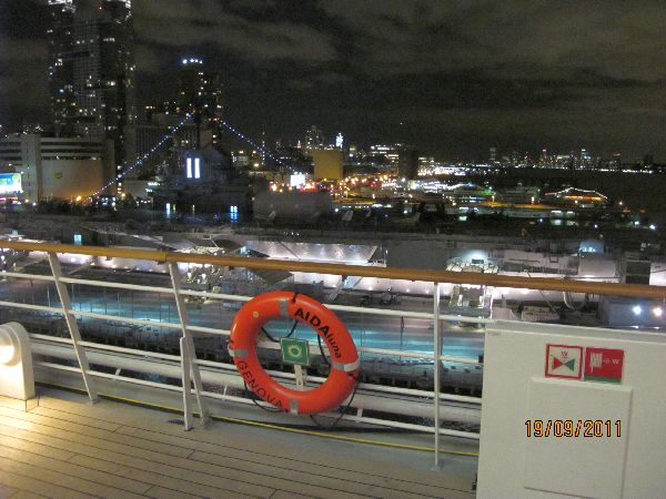 New York von AIDA Luna aus