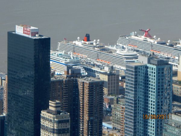 New York Aida Luna und Queen Elisabeth