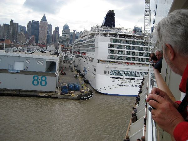 Pier 88 AIDA Anlegestelle