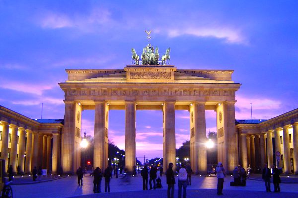 Brandenburger Tor Abends