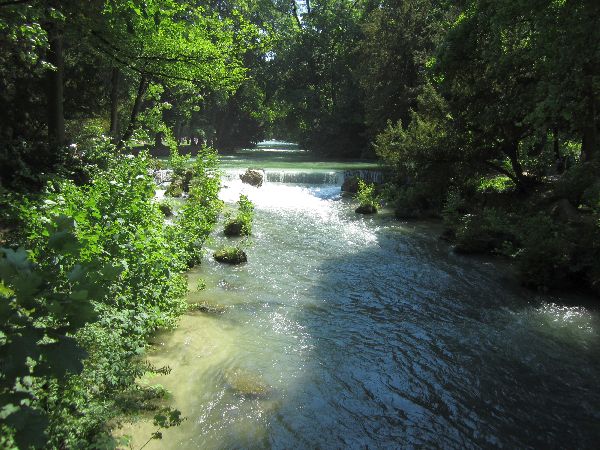 Englischer Garten Schwabinger Bach