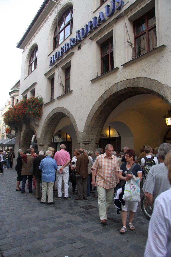Hofbr&auml;uhaus Eingang